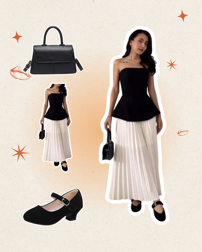 Night Out look board