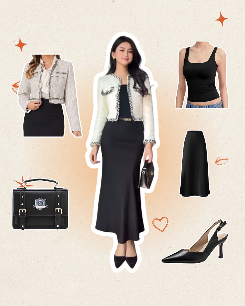 Night Out look board